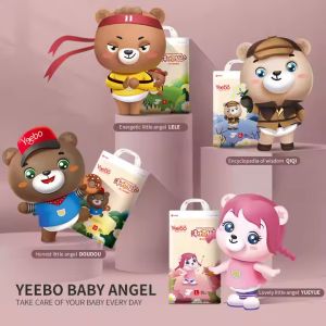 Baby Diaper Factory Design your own diapers A grade Baby Pant diaper suppliers