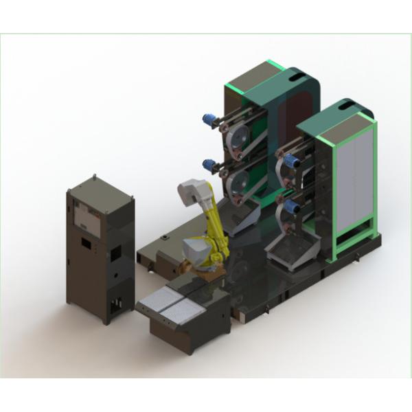 Buy Highly Efficient Grinding Machine With FANUC Robot Cell Improved Productivity at wholesale prices