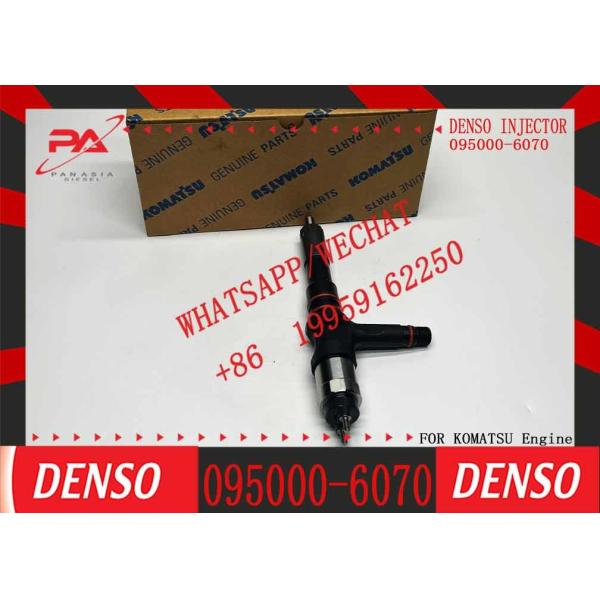 Excavator Diesel Engine Repair Parts 095000-6070 Injector 6251-11-3100 SAA6D125E Engine Fuel Injector PC400-8 PC450-8