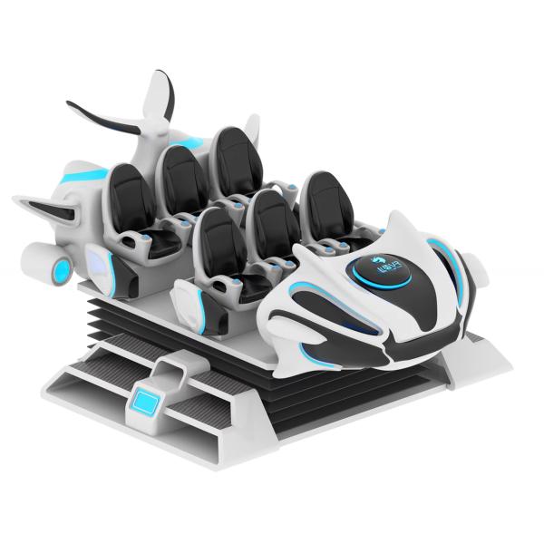 Dreamland original fiberglass material virtual reality 9d vr machine chair 6 seats cinema equipment for sale