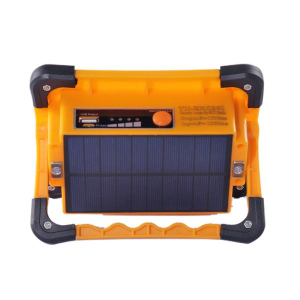 Buy FCC 8000k Solar Powered Rechargeable LED Work Light With Magnetic Base at wholesale prices