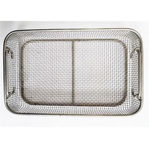 Quality Medical Disinfection Stainless Steel Wire Mesh Baskets SGS MSDS Certification for sale