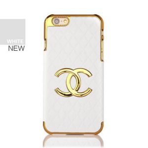 Luxury CC leather PC hard Case Cover For iPhone 4 5s 6s plus SAMSUNG galaxy S6