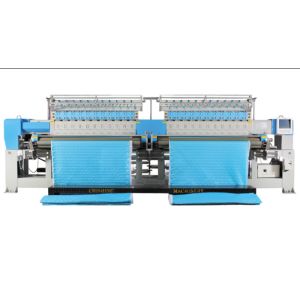 Straight Line Automatic Embroidery Sewing Machine 22 Heads For Quilting 1.6m