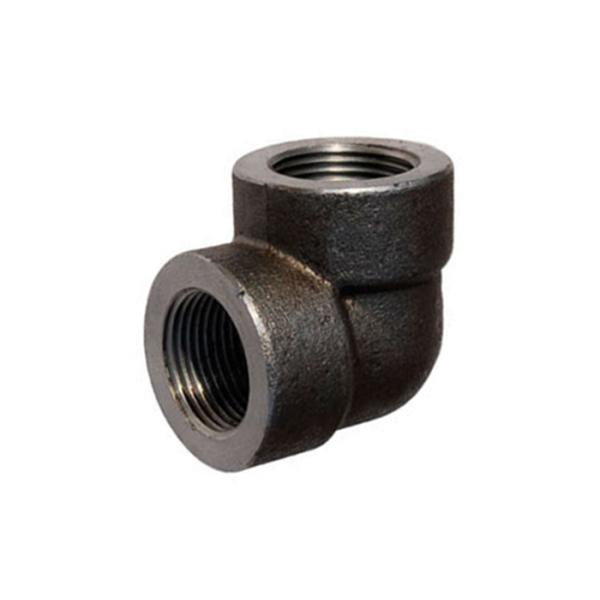 Forged NPT Threaded Fittings 90 Elbow ASTM A182 F304, F316L, F317L, F51, F53 ASME/ANSI B16.11 BS3799
