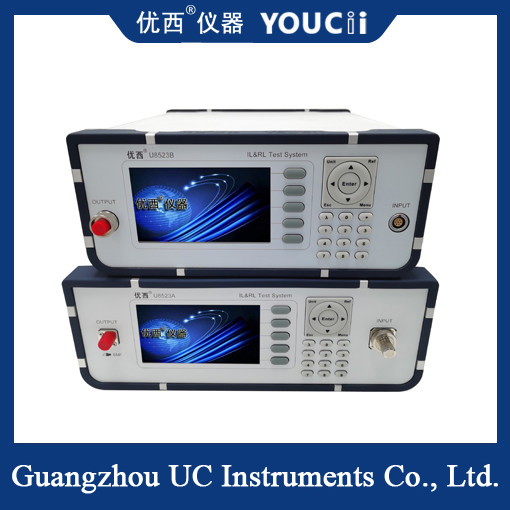Buy Insertion Loss Instrument Return Loss Tester Double Quad Light Source at wholesale prices