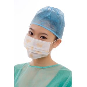 Waterproof Disposable Medical Nonwoven Face Mask With Ear Loop