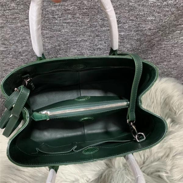 Authentic Alligator Skin Female White Purse Lady Three-way Handbag Genuine Crocodile Leather Women Single Shoulder Bag