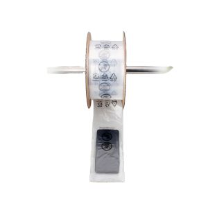 Custom Logo Perforated LDPE Pre Opened Bags On Roll For Automated Machines