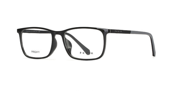 Full Rim Plastic Parim Eyeglasses Frames Antiskid With Silicone Temple 17mm