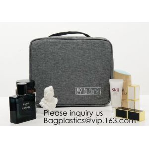 Canvas Toiletry Pouch Travel Makeup Bag Cosmetic Bag,toiletry bag travel makeup