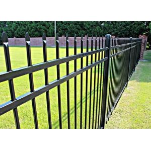 6x8ft Wrought Iron Garden Fence , ISO Rod Iron Fence Panels