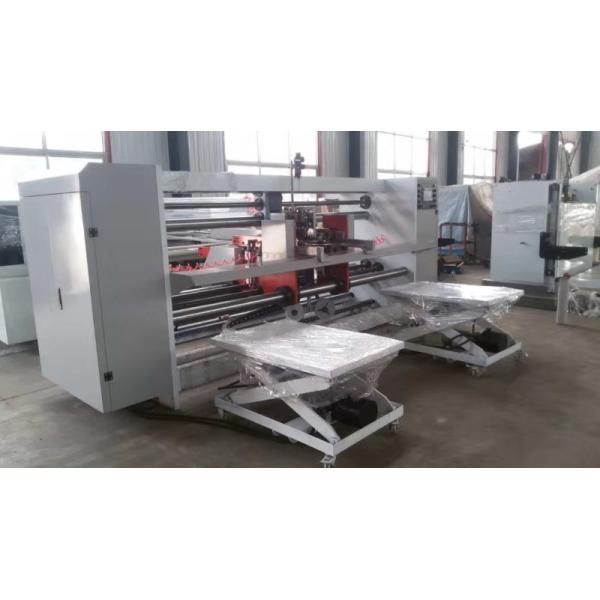 Buy Semi Automatic Double Piece Large Size Corrugated Carton Industrial Stitching Nailing Machine at wholesale prices