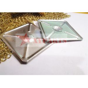 64mm Stainless Steel Square Self Locking Washer