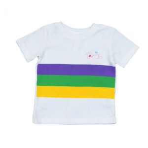 Quality cotton short sleeve Blank T shirts infants short t safty t shirts knit wear soft breathable t shirts print logo strip for sale
