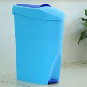 20L Pedal Sanitary Bin , ABS Feminine Hygiene Trash Cans