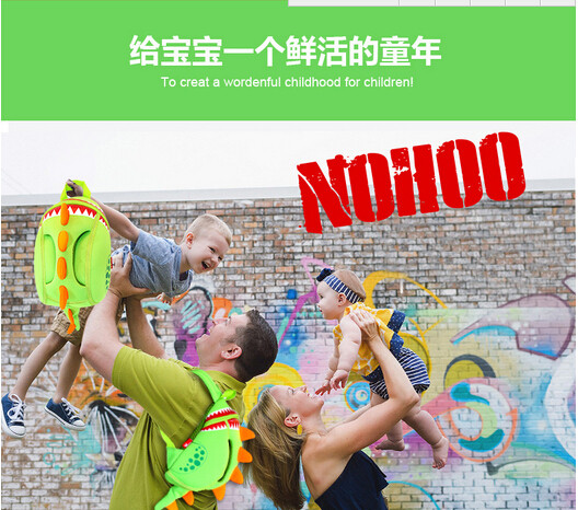 Multi Functional Neoprene Toddler Backpack / Dinosaur Toddler Backpack For