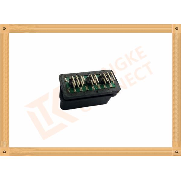 Female OBDII 16 Pin OBD Diagnostic Connector SOF004 Obd Port Connector