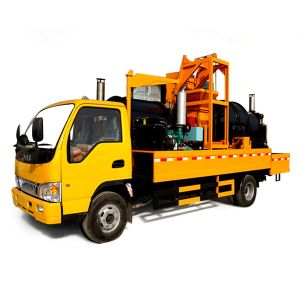 JAC 4X2 Truck Mounted Asphalt Patch Plant Road Building Machinery For Pavement