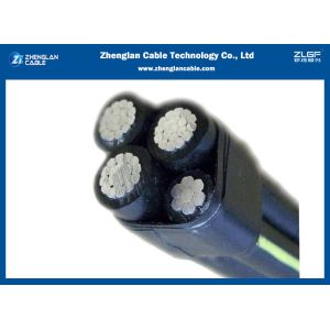 0.6/1kv Aerial Bundle Cable For Overhead Electrical Power Line 3x25+1x54.6