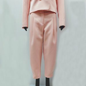 Quality Size 40 Polyester Satin Bonded Ladies Capri Pants for sale