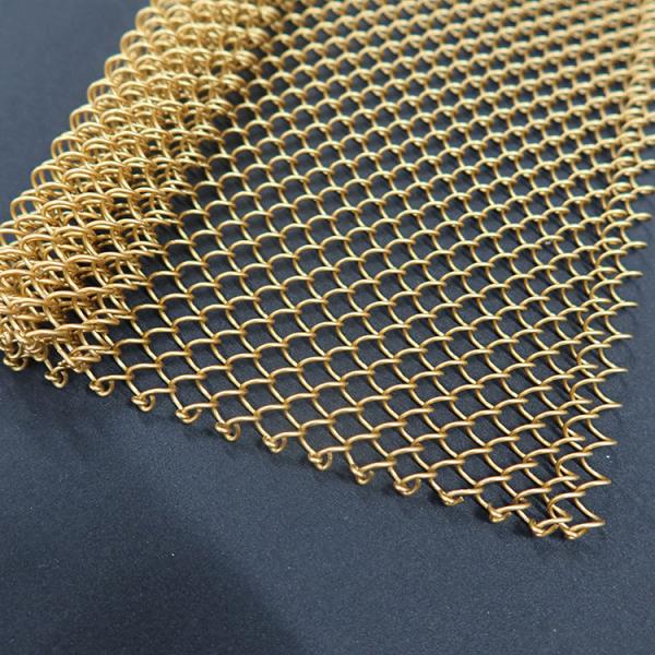 Professional Light Weight Aluminum Metal Decor Wire Chain Mesh Curtain For Hotel Ceiling Decoration