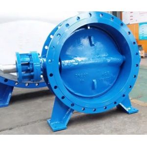 Resilient Seated Double Eccentric Flanged Butterfly Valves with Manual Operation