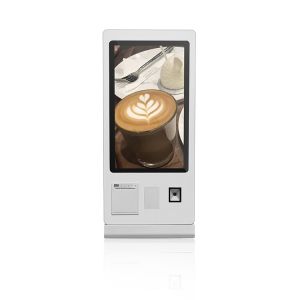 Restaurant 24 Inch Self Service Ordering Kiosk Online Payment