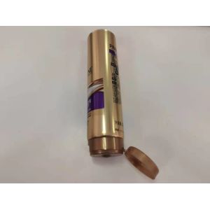 Gravure Matte Coating Round Dia 50*175mm Cosmetic Packaging Tube For 180g Hair
