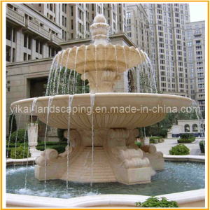 China Marble Stone Carving Water Bowl for Outdoor Decoration on sale