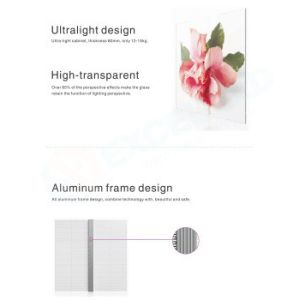 transparent led display p3p7mm pantalla giant led display indoor advertising led