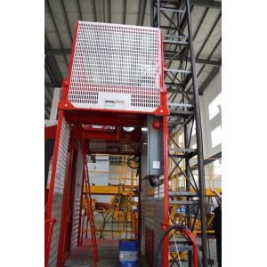 Construction Material Man Material Hoist / Lifting Hoist Equipment With Single
