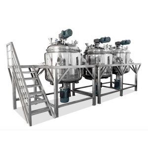 5000kg/h Automatic Lotion Homogenizer Steam / Electric Heating Multi Function