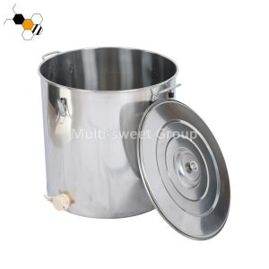 35*35cm 40kg Capacity Stainless Steel Honey Tank Apiculture Tools