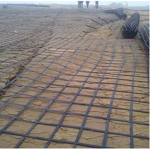 HDPE Biaxial Plastic Geogrid for Roadbed Reinforcement