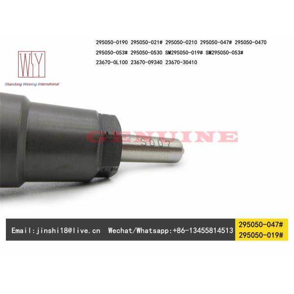 Denso Genuine and New Fuel Injector 295050-047# 295050-0470 295050-019# 295050-021# 295050-053# for 23670-0L100 23670-09