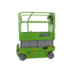 Max.Lifting 13ft 4m electric small Scissor Lift with load capacity 240kg
