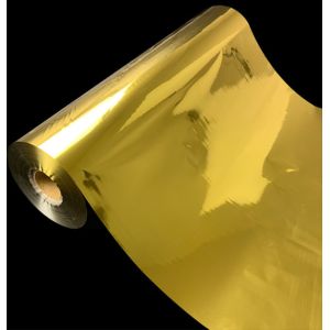China 12-100micron Double Sided Golden Aluminized Pet Film on sale