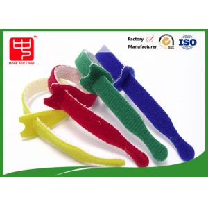 Ultra - thin Hook Loop Cable Ties For Data Lines Cable Clear Up Easily