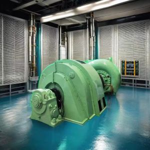 Durability Customized Hydroturbine Generator 50HZ/60HZ Frequency Water Head 5m