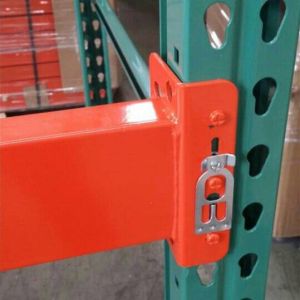 Steel Powder Coated Industrial Pallet Racking Systems with Wire Decking