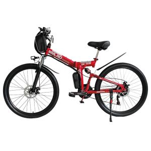 Unisex 26 Electric Folding Bike Multipattern With 1000W Motor