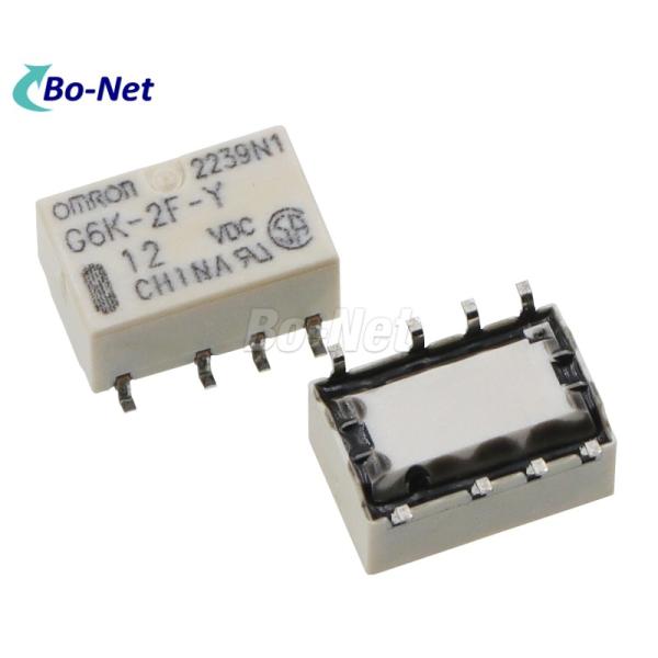 Buy G6K-2F-Y-12VDC Omron orignal new electromagnetic relay G6K-2F-Y-12VDC at wholesale prices