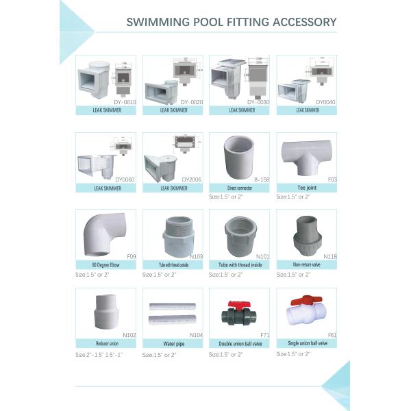 Wide Mouth 2 Inch Inground Pool Skimmer
