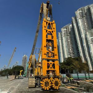 Diaphragm Wall Grab Trench Cutter Machine Spherical Hobs Hydromill