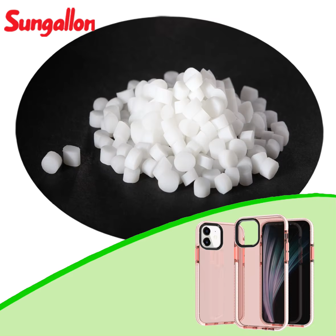 SEBS TPE Granules for Smartphone Cases 40A-90A Custom Colors