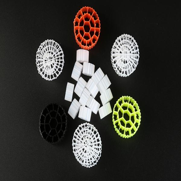 Virgin HDPE Material MBBR Bio Media White Color 15*15mm Size For Waste Water