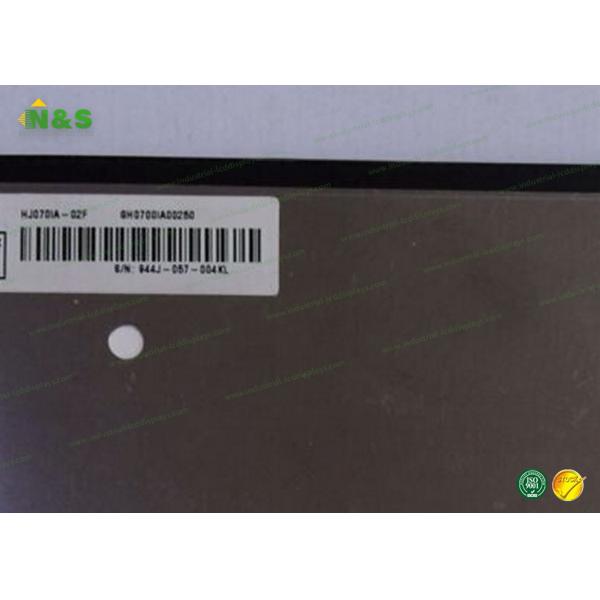 Hard coating HJ070IA-02F 7 inch tft lcd display 149.76×93.6 mm Active Area 161.2×107.2×4.5 mm Outline