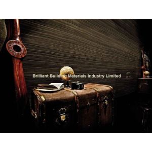 China Brown Wooden Veins Marble Wall Tiles(Vein Cut) on sale