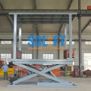 Heavy Duty Underground Scissor Car Lift